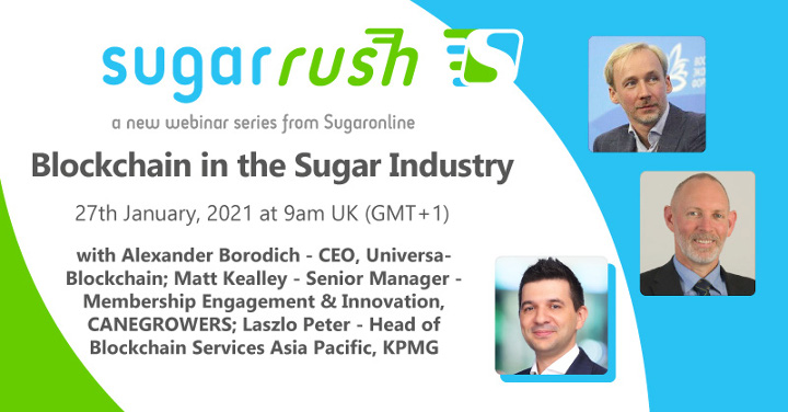 Sugaronline Sugar Rush webinar—Blockchain in the Sugar Industry